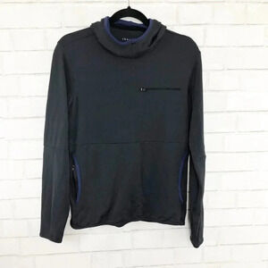 Theory Gray & Blue Pullover Athletic Jacket Women's Size XS